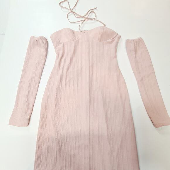 Ceren Ocak Knit Dress in Pink Large - Picture 5 of 16